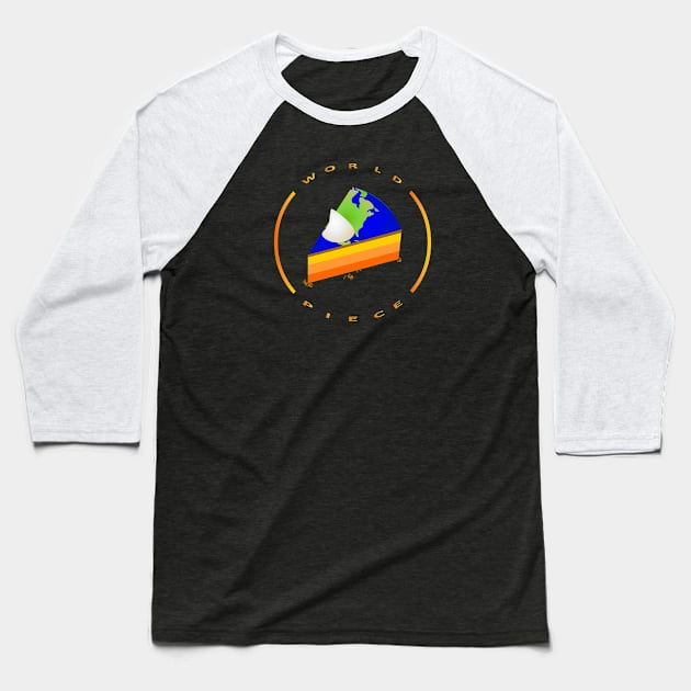 World Piece 2 Baseball T-Shirt by beerman